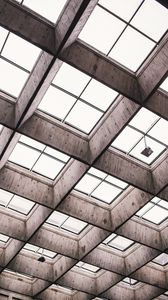 Превью обои потолок, архитектура, интерьер, геометрия, симметрия