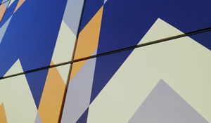 Превью обои поверхность, фигуры, текстура, разноцветный