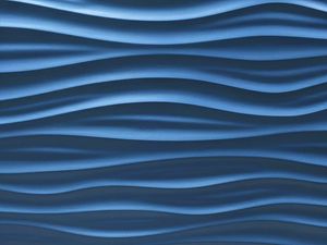 Превью обои поверхность, волны, рельеф, шершавый, синий, текстура