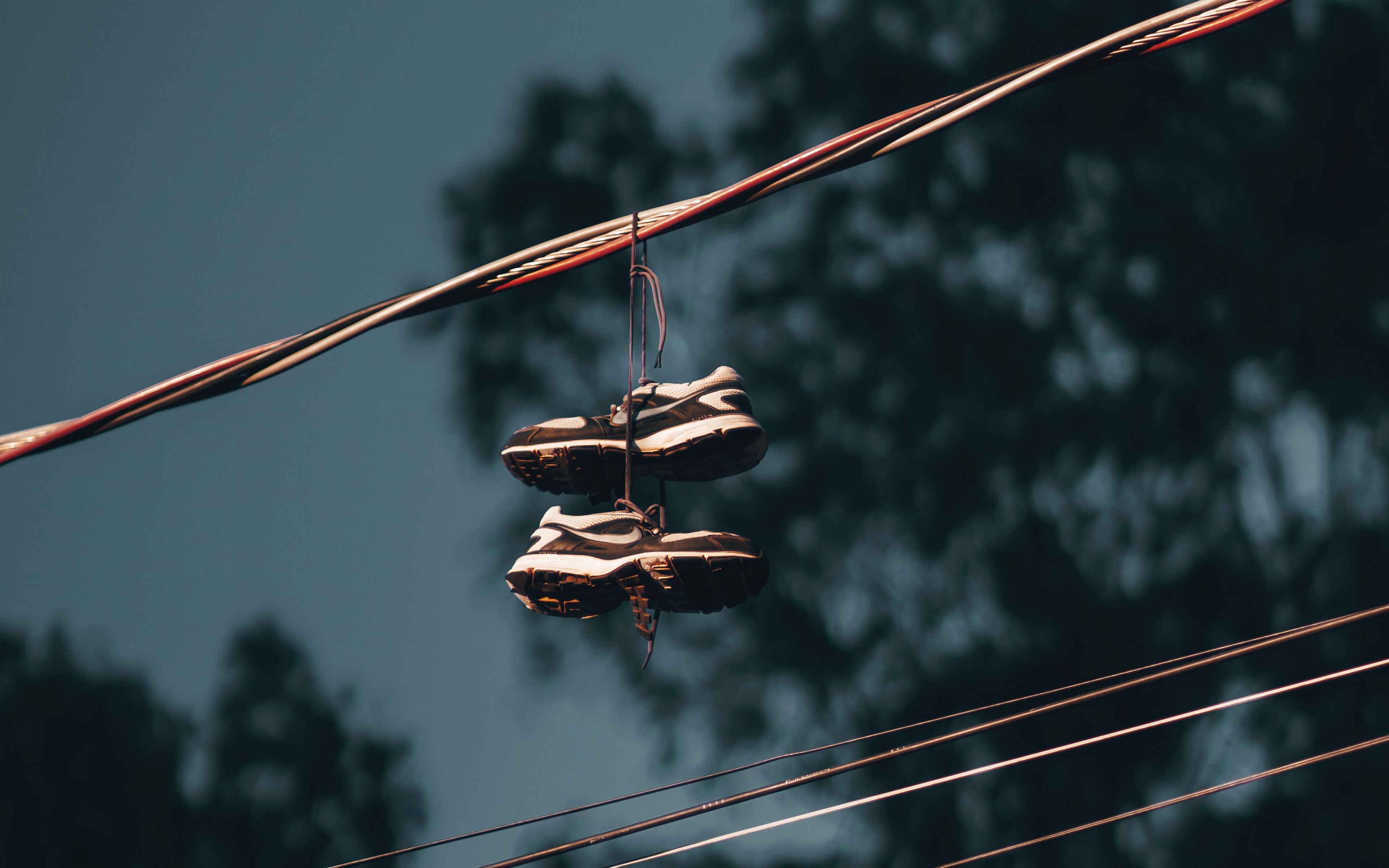 Что значат висящие кроссовки. Кроссовки на проводах. Висячие кроссовки на проводах. Кеды на проводах. Ботинки на проводах.