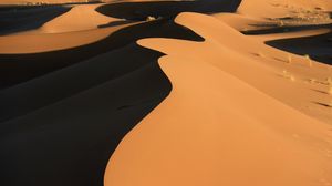 Превью обои пустыня, бархан, песок, рельеф
