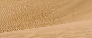 Превью обои пустыня, барханы, песок, волнистый
