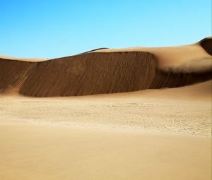 Превью обои пустыня, дюны, песок, природа
