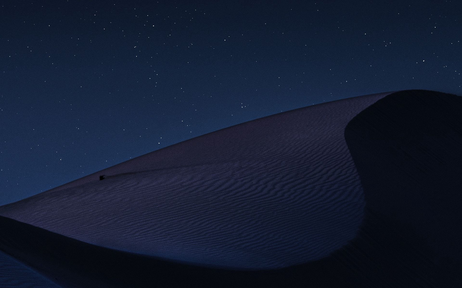 Пустыня ночью обои