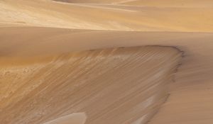 Превью обои пустыня, пески, дюны, холм, природа