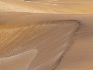 Превью обои пустыня, пески, дюны, холм, природа