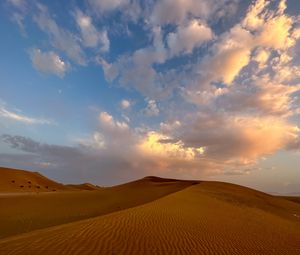 Превью обои пустыня, пески, дюны, рельеф, холмы
