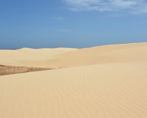 Превью обои пустыня, пески, дюны, природа