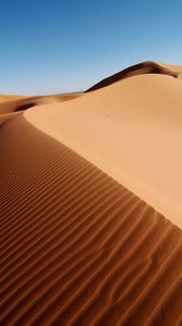 Превью обои пустыня, пески, рельеф, дюны