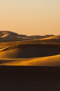 Превью обои пустыня, песок, барханы, дюны