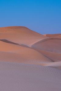 Превью обои пустыня, песок, дюна