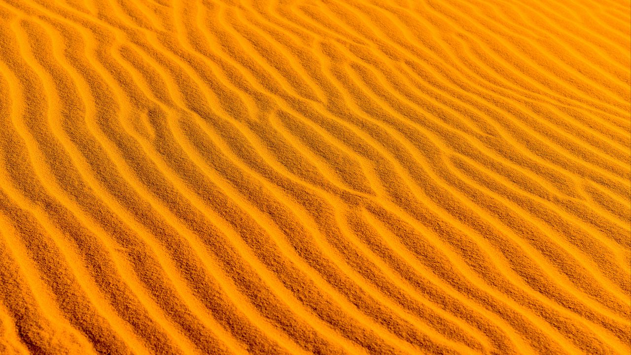 Обои пустыня, песок, волнистый, текстура