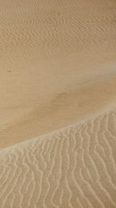 Превью обои пустыня, песок, волны, волнистый, текстура