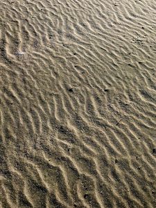 Превью обои пустыня, песок, волны, текстура, рельеф