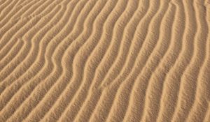 Превью обои пустыня, песок, волны, текстура, коричневый