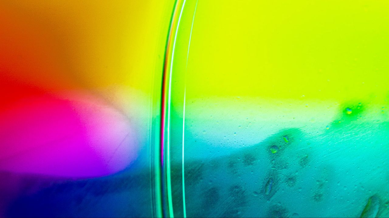 Обои пузырь, градиент, разноцветный, абстракция