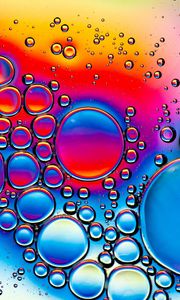 Превью обои пузыри, форма, вода, абстракция