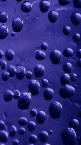 Превью обои пузыри, поверхность, фиолетовый, размытость
