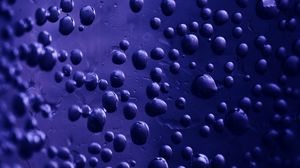 Превью обои пузыри, поверхность, фиолетовый, размытость