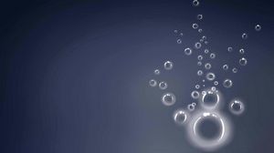 Превью обои пузыри, светлый, круги, шар