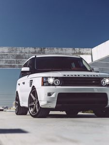 Превью обои range rover, авто, машина, автомобили, машины