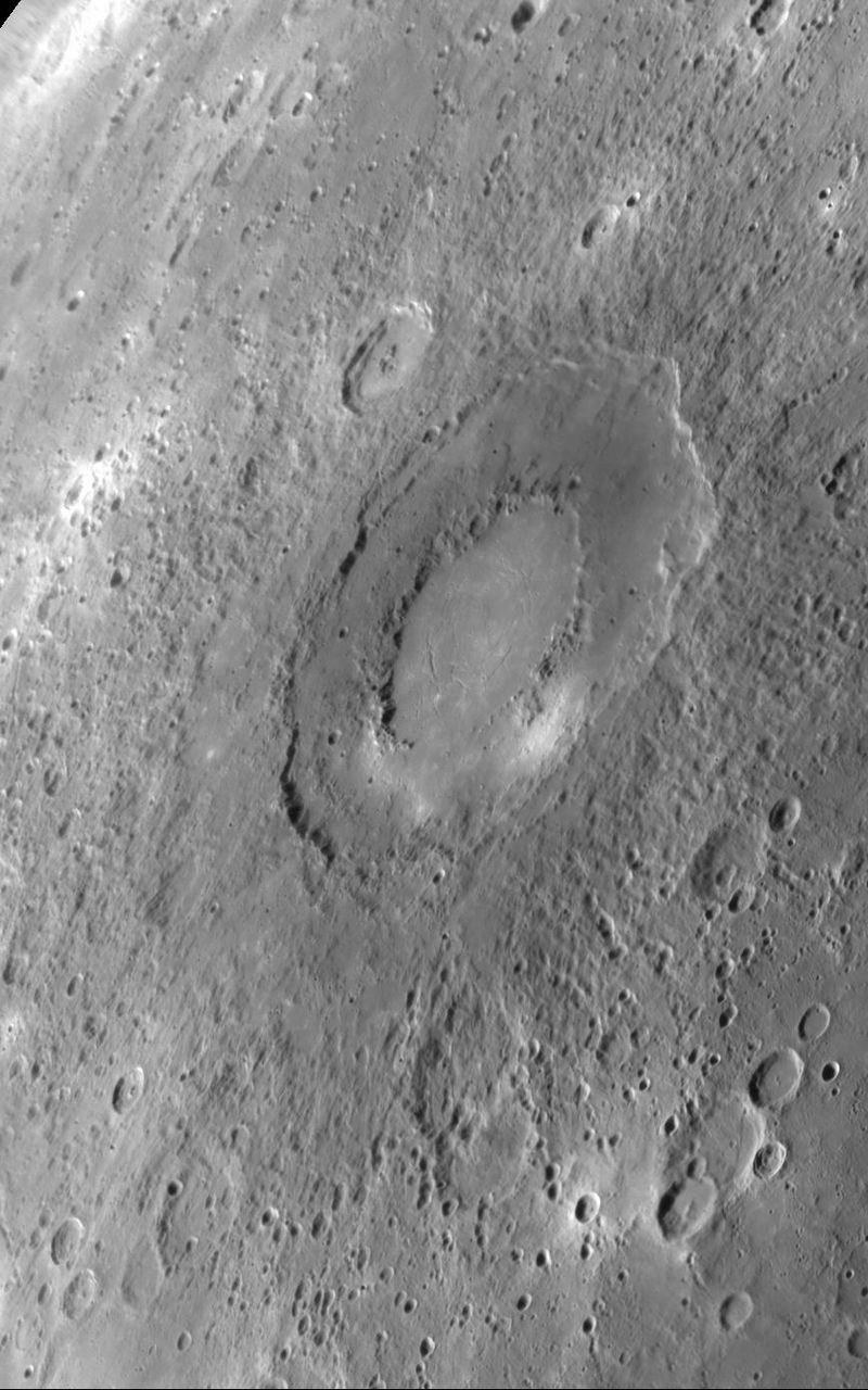 Скачать 800x1280 равнина жары, caloris planitia, ударная структура, меркурий  обои, картинки samsung galaxy note gt-n7000, meizu mx2