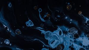 Превью обои разводы, капли, волнистый, размытие, градиент