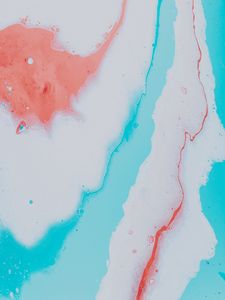 Превью обои разводы, краска, разноцветный, жидкость, абстракция
