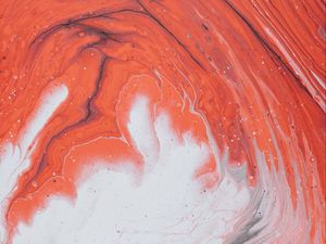 Превью обои разводы, краска, жидкость, смешивание, разноцветный