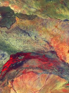 Превью обои разводы, пятна, краска, абстракция