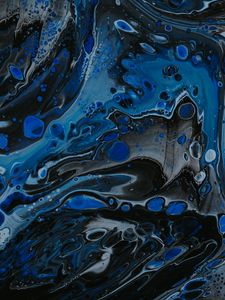 Превью обои разводы, пятна, жидкость, краска, fluid art
