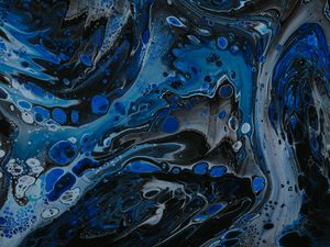 Превью обои разводы, пятна, жидкость, краска, fluid art