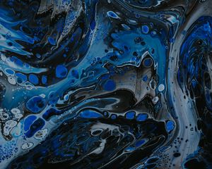 Превью обои разводы, пятна, жидкость, краска, fluid art