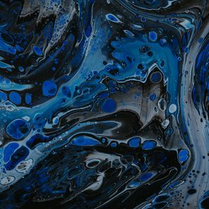 Превью обои разводы, пятна, жидкость, краска, fluid art