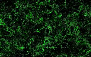 Превью обои разводы, зеленый, фон, абстракция