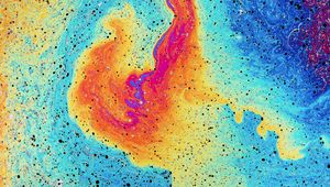 Превью обои разводы, жидкость, смешивание, разноцветный, яркий