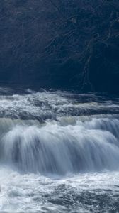 Превью обои река, вода, поток, волны