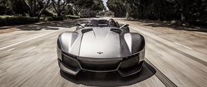 Превью обои rezvani motors, beast, суперкар, вид спереди