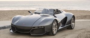 Превью обои rezvani motors, beast, суперкар, вид сбоку