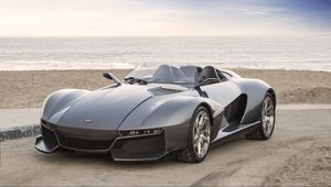 Превью обои rezvani motors, beast, суперкар, вид сбоку