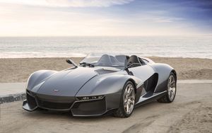 Превью обои rezvani motors, beast, суперкар, вид сбоку