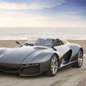 Превью обои rezvani motors, beast, суперкар, вид сбоку