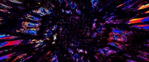 Превью обои рябь, искажение, разноцветный, абстракция