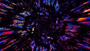 Превью обои рябь, искажение, разноцветный, абстракция