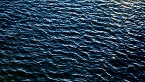 Превью обои рябь, вода, поверхность, волнистый