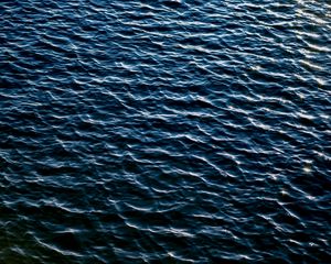 Превью обои рябь, вода, поверхность, волнистый