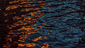 Превью обои рябь, водная гладь, блики, вода