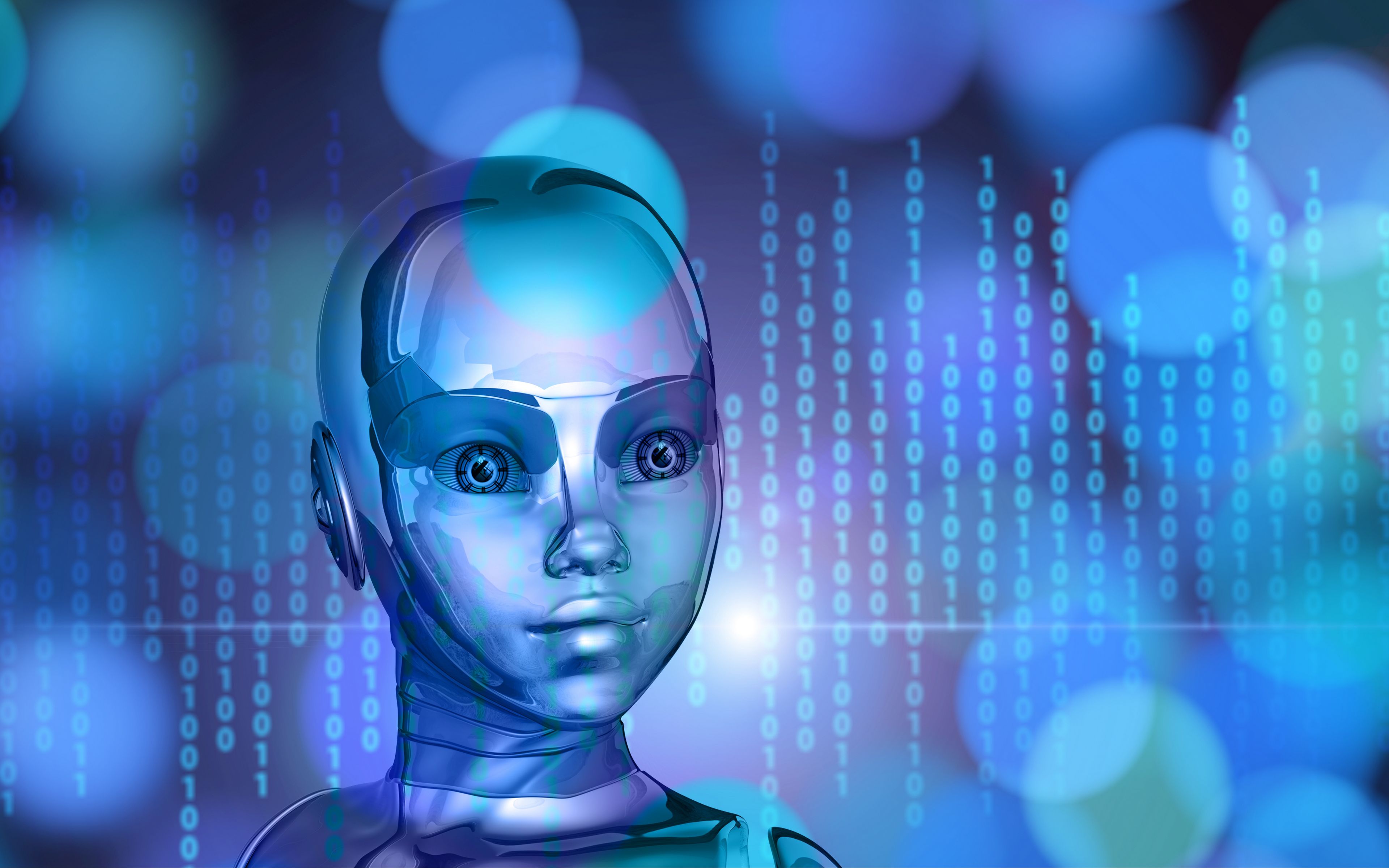Передовой искусственный интеллект. Алиса голосовой помощник робот. Технологии будущего. Искусственный интеллект. Цифровое лицо.