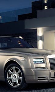 Превью обои rolls royce, phantom, drophead, вид сбоку, авто, стиль