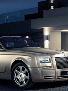 Превью обои rolls royce, phantom, drophead, вид сбоку, авто, стиль